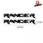 Vinyl Film Auto Sports Styling Decals Automobile Car Side Stickers Trunk Decoration Car Accessories For Ford Ranger 2Pcs